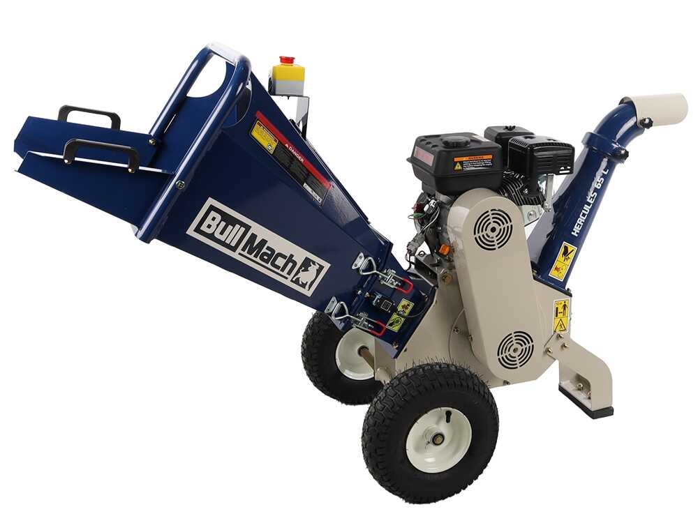 BullMach Hercules 65 L benzine hakselaar, takken tot 65 mm, detail 5