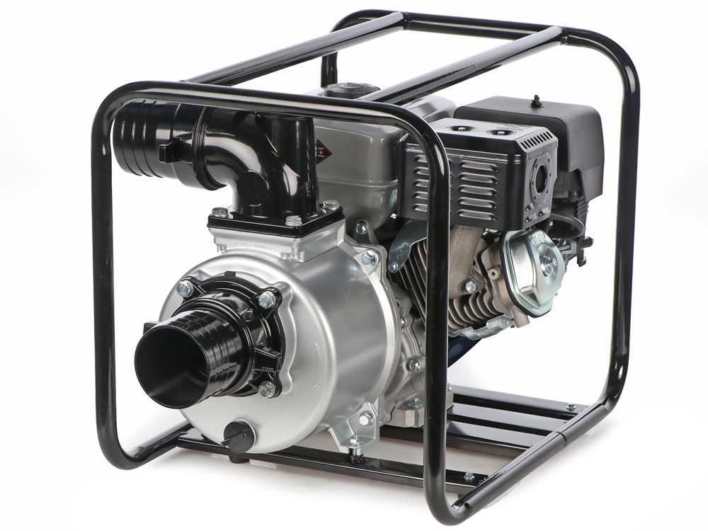 BullMach LYMPHIA 100 benzine motorpomp, aansluiting 100 mm, detail 5