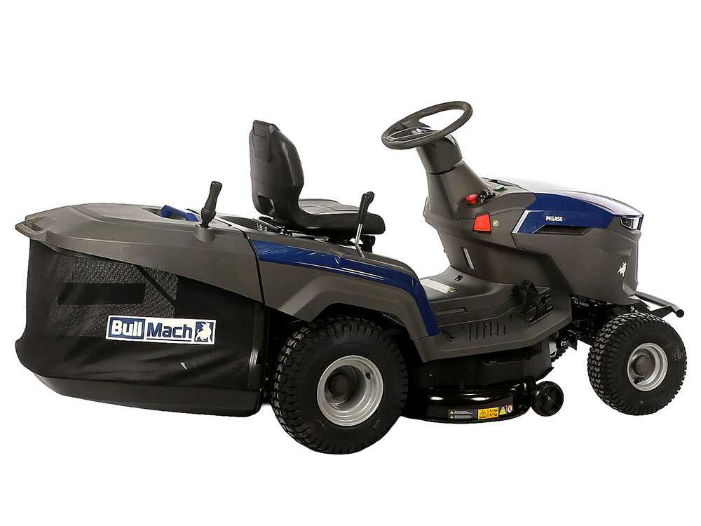 BullMach PEGASO 95-200 RMH gazontractor met opvangbak 95 cm, hydrostaat, detail 5