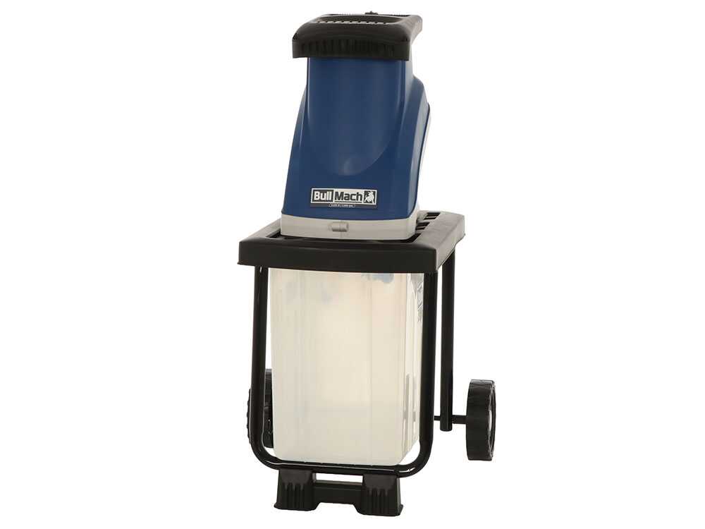 BullMach Tersic 40 L elektrische hakselaar, takken tot 40 mm, detail 5