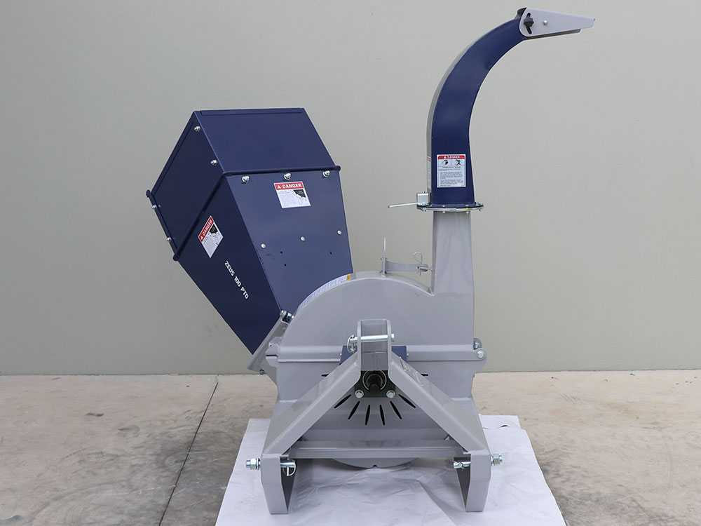 BullMach ZEUS 100 aftakas hakselaar, takken tot 100 mm, detail 6