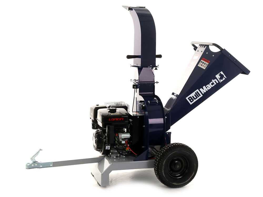 BullMach ZEUS 120 LE benzine hakselaar, takken tot 80 mm, elektrische start, detail 5