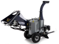 BullMach ZEUS 200 BH-BSE benzine hakselaar, takken tot 100 mm, elektrische start, getrokken uitvoering, detail 5