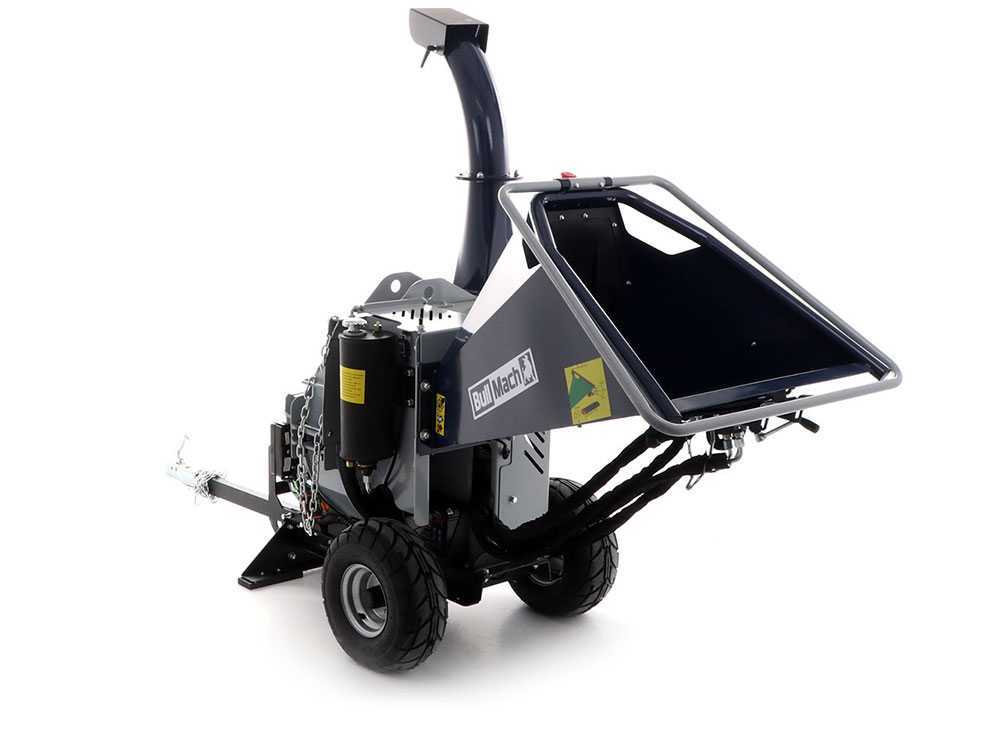 BullMach ZEUS 200 BH-LE benzine hakselaar, takken tot 100 mm, elektrische start, getrokken uitvoering, detail 5