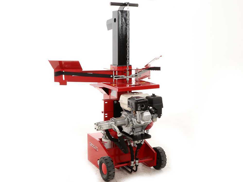Ceccato Olindo BULL SPL12H GX200 benzine houtklover, 12 ton, verticaal, detail 6