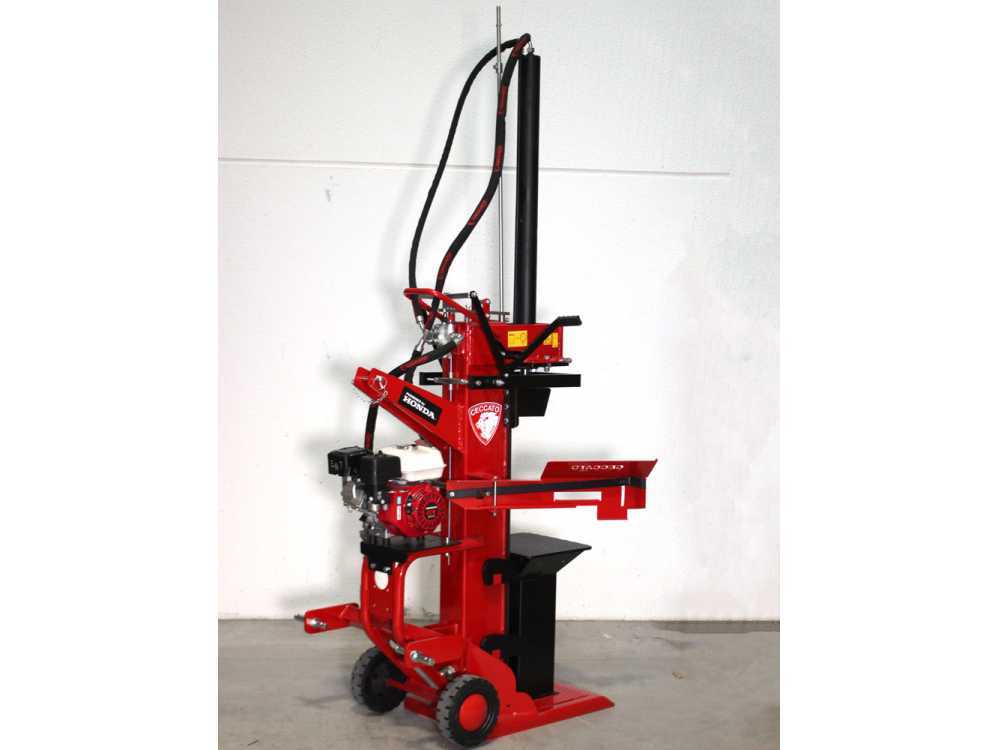 Ceccato Olindo BULL SPL13H benzine houtklover, 13 ton, verticaal, detail 6