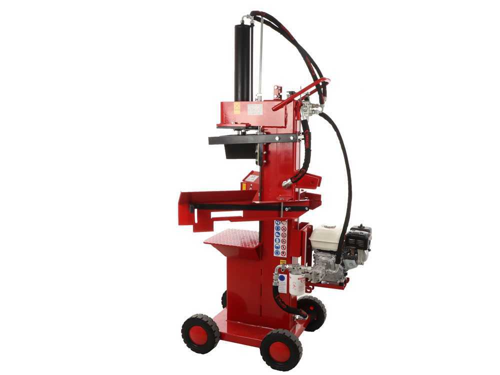 Ceccato Olindo BULL SPL13R4H benzine houtklover, 13 ton, verticaal, detail 6