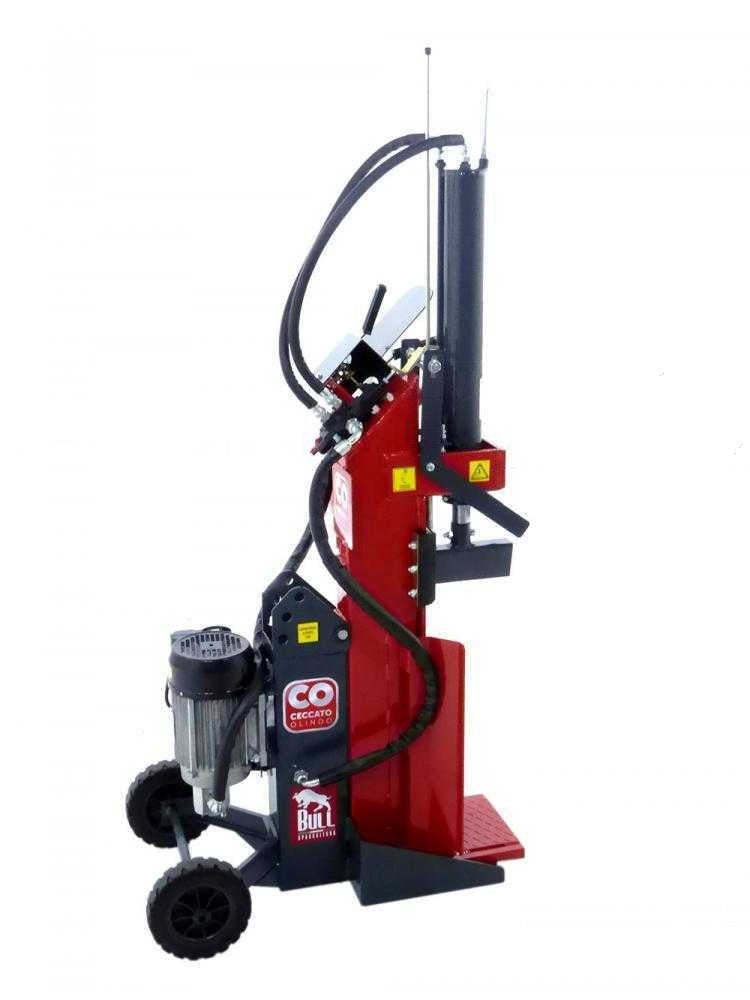 Ceccato Olindo BULL SPLE10-POL 10 elektrische houtklover, 10 ton, detail 6
