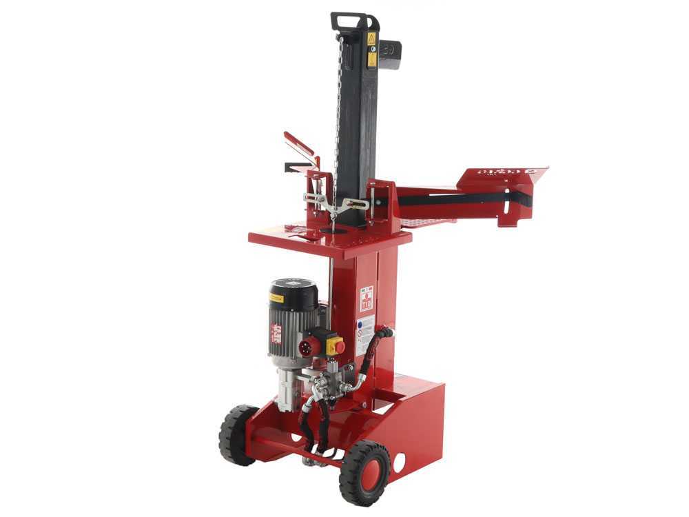 Ceccato Olindo BULL SPLE10T elektrische houtklover, 10 ton, verticaal, detail 5