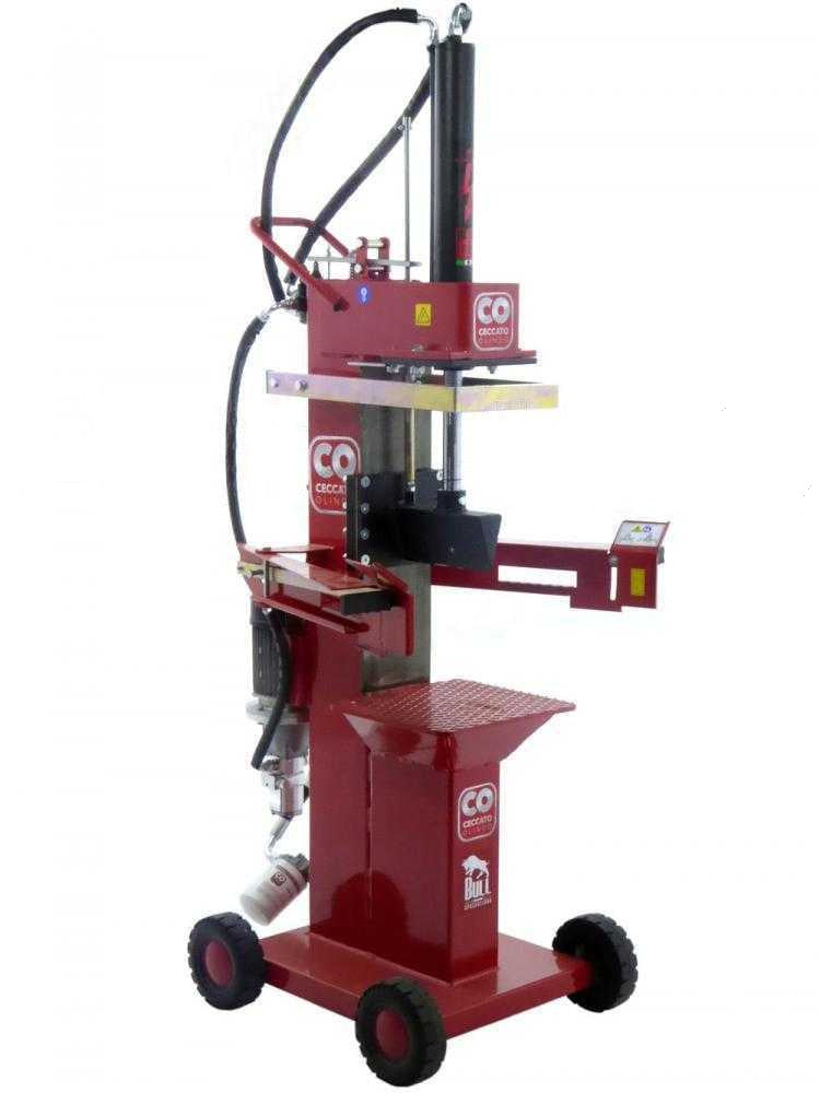 Ceccato Olindo BULL SPLE13R4 13 elektrische houtklover, 13 ton, verticaal, slag 500 mm, detail 6