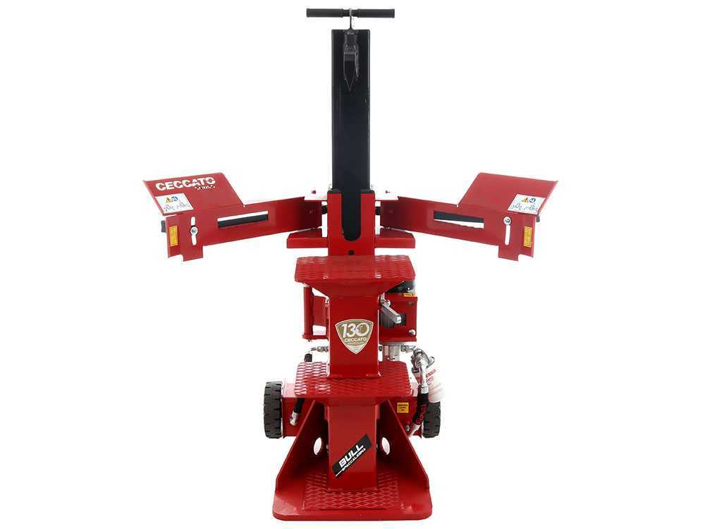 Ceccato Olindo BULL SPLE12 FDPT elektrische houtklover, 12 ton, verticaal, detail 6