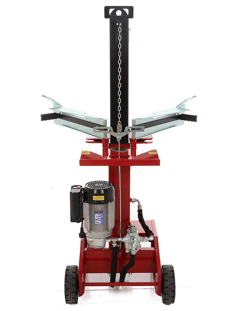 Ceccato Olindo BULL SPLE8 elektrische houtklover, 8 ton, verticaal, detail 6