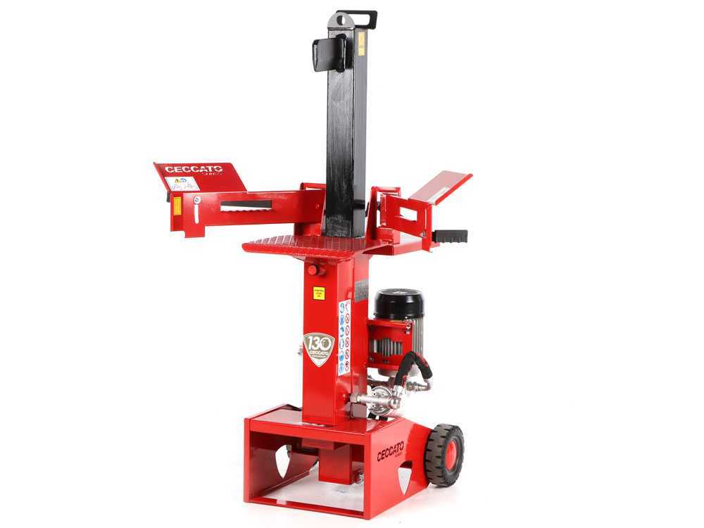 Ceccato Olindo BULL SPLE8T elektrische houtklover, 8 ton, verticaal, detail 5