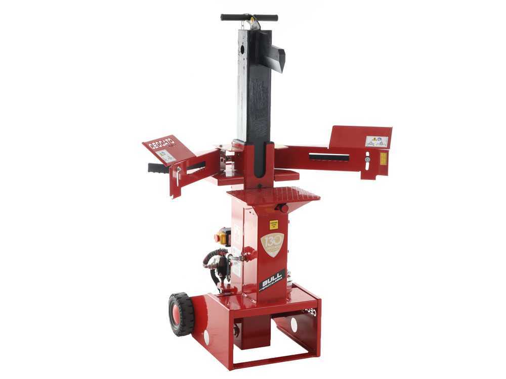 Ceccato Olindo SPLE12T elektrische houtklover, 12 ton, verticaal, detail 5