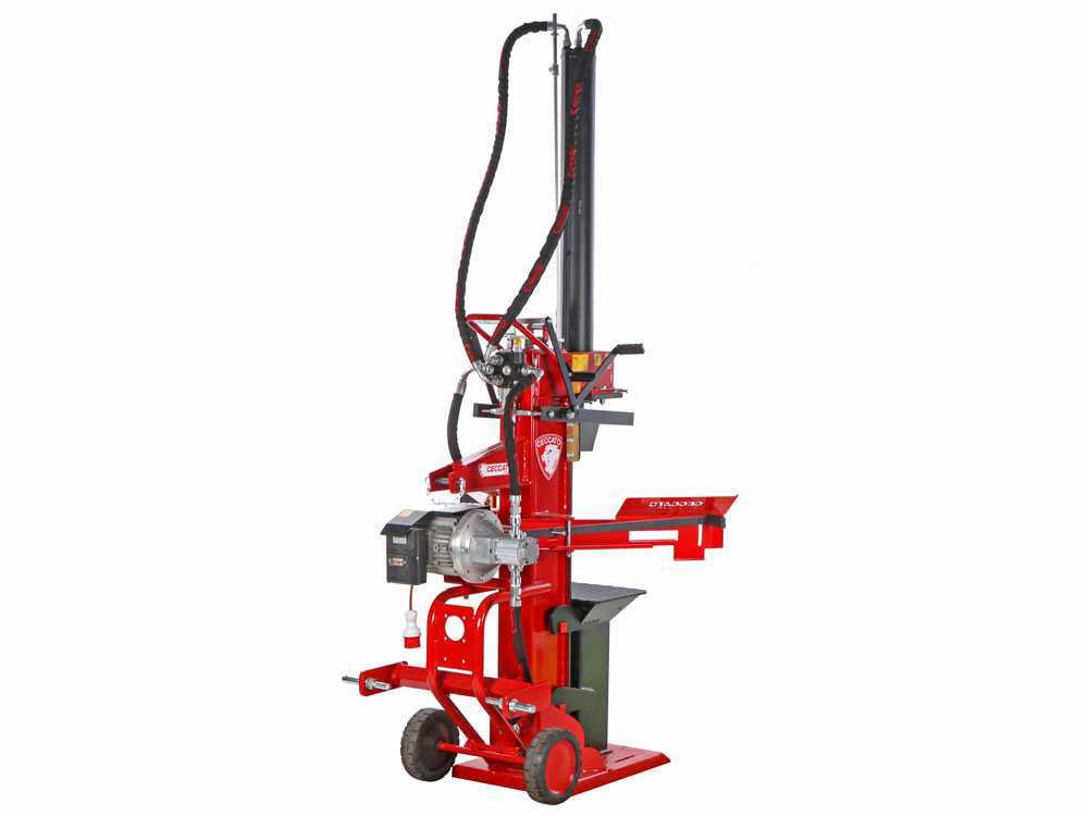 Ceccato Olindo SPLE20 elektrische houtklover, 20 ton, verticaal, detail 6