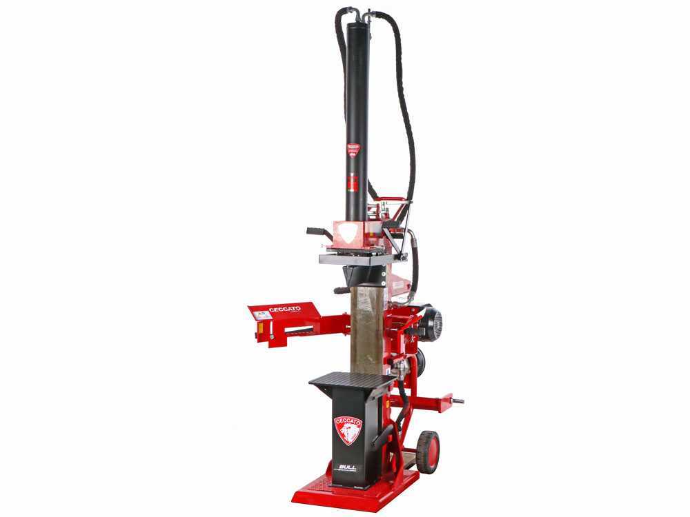 Ceccato Olindo SPLET20 elektrische houtklover, 20 ton, verticaal, detail 6