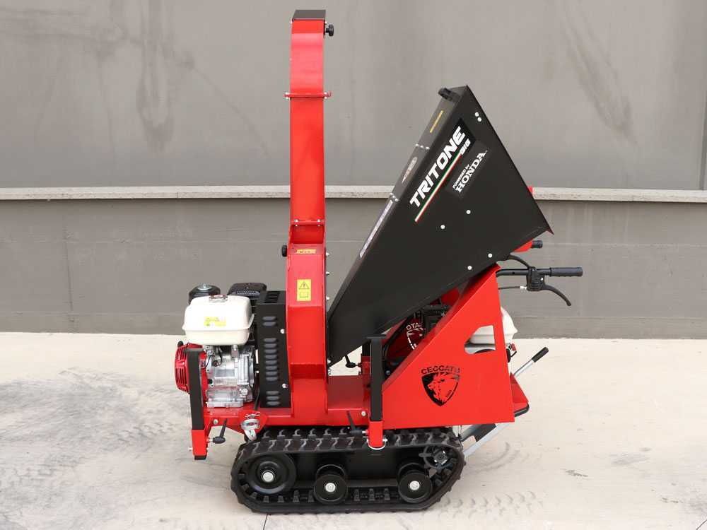 Ceccato Olindo Tritone BIG CINGO benzine hakselaar, takken tot 80 mm, detail 6