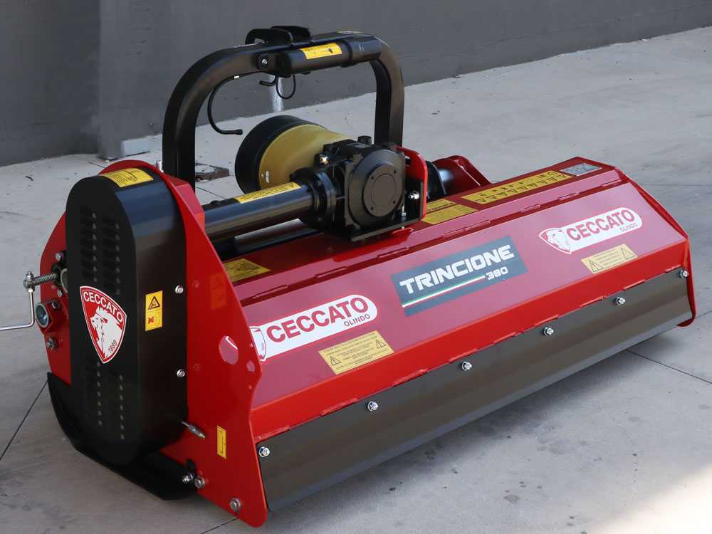 Ceccato Olindo Trincione 380 klepelmaaier 140 cm, handmatig verschuifbaar, detail 6
