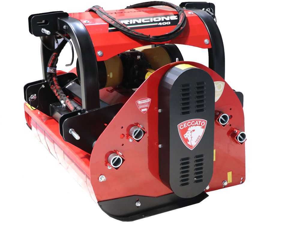 Ceccato Olindo TRINCIONE 400 4T1400IDR2 omkeerbare klepelmaaier 140 cm, hydraulisch verschuifbaar, detail 6