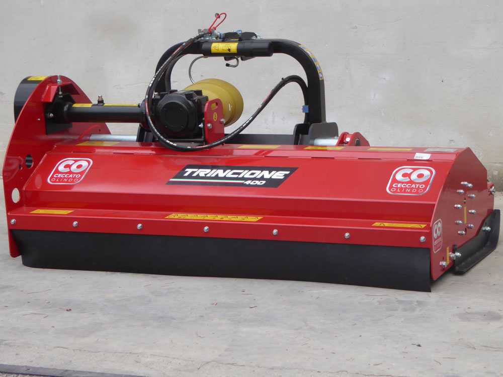 Ceccato Olindo Trincione 400 klepelmaaier 200 cm, hydraulisch verschuifbaar, detail 6