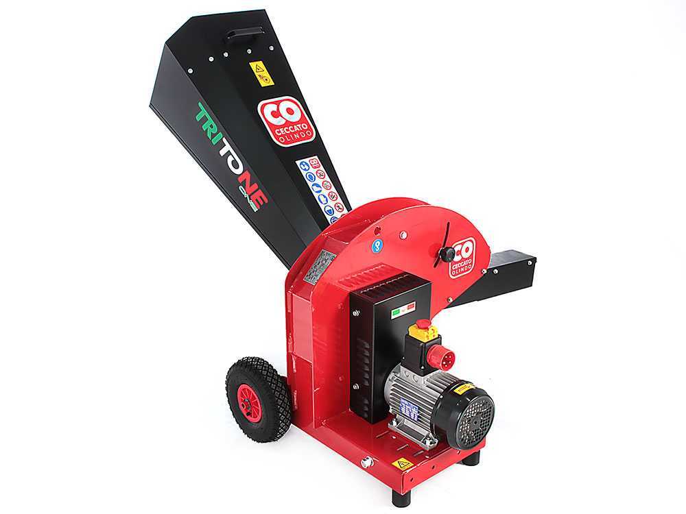 Ceccato Olindo Triton One elektrische hakselaar, takken tot 50 mm, 400 V (TRI-380), detail 6
