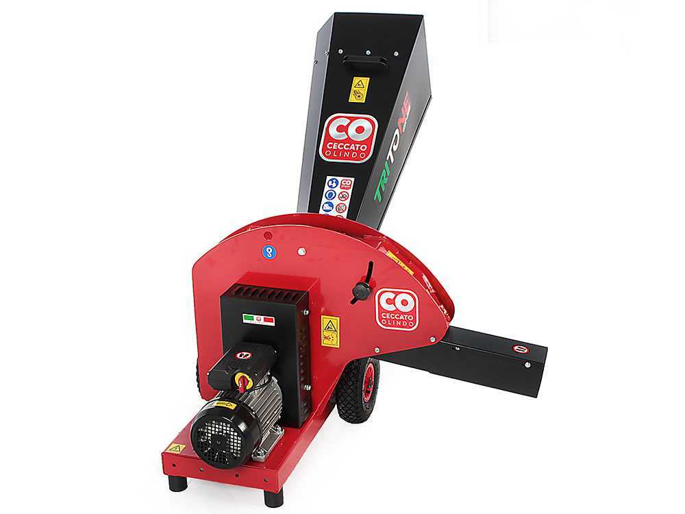 Ceccato Olindo Triton One elektrische hakselaar, takken tot 50 mm, 400 V (TRI-230), detail 6