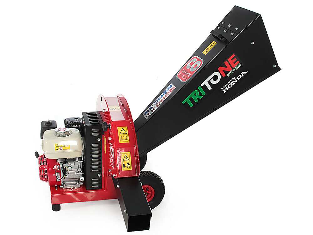Ceccato Olindo Triton One benzine hakselaar, takken tot 60 mm, detail 6