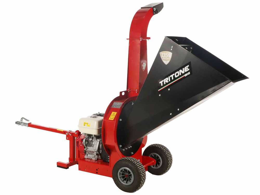Ceccato Olindo Tritone BIG benzine hakselaar, takken tot 80 mm, getrokken uitvoering, detail 5