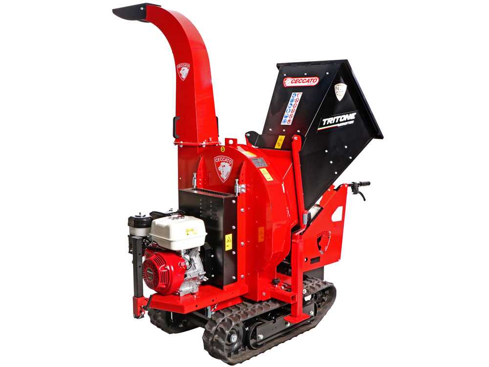 Ceccato Olindo Tritone Monster Cingo benzine hakselaar, takken tot 100 mm, detail 6