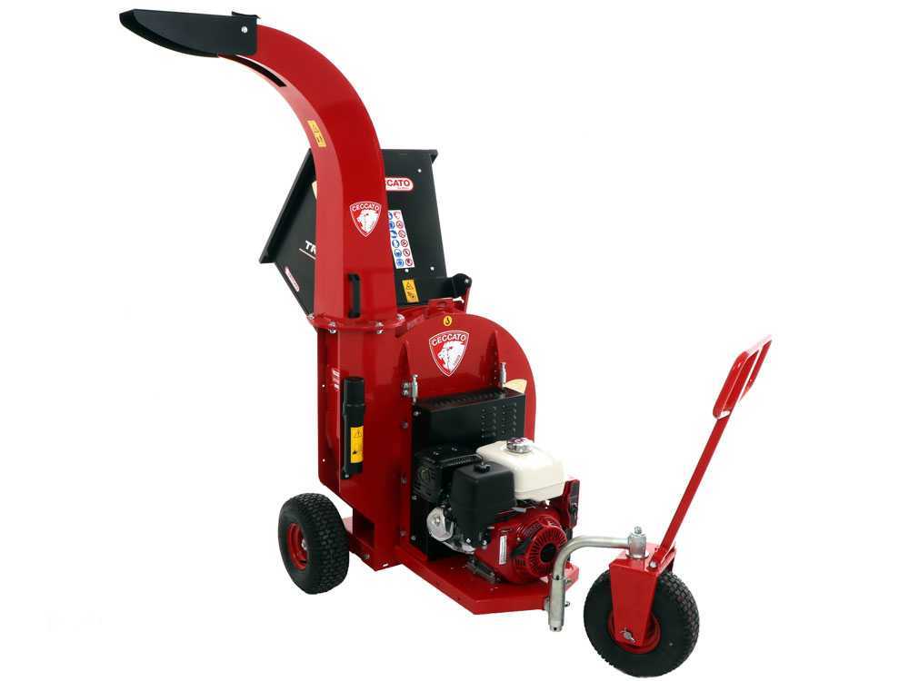 Ceccato Olindo Tritone Monster benzine hakselaar, takken tot 100 mm, elektrische start, detail 6