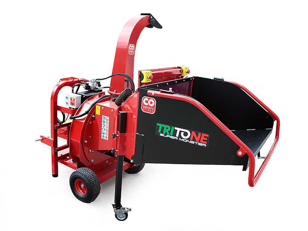 Ceccato Olindo Tritone Super Monster aftakas hakselaar, takken tot 130 mm, detail 6