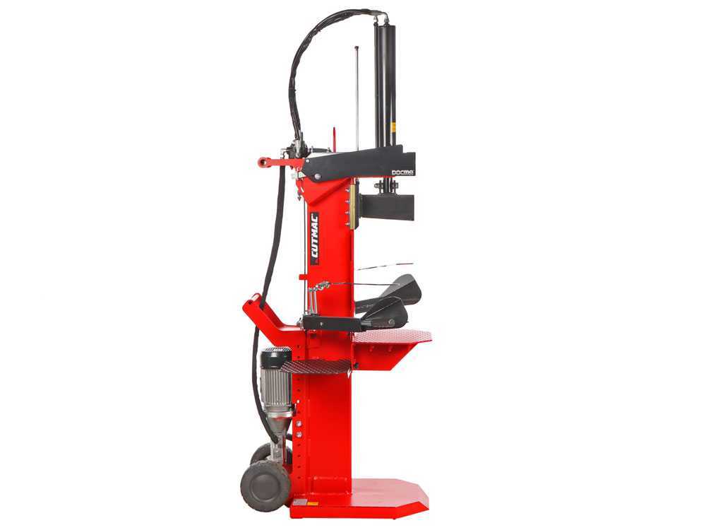 Docma SF110 Rapid 380/4 XX elektrische houtklover, 8,15 ton, verticaal, detail 5