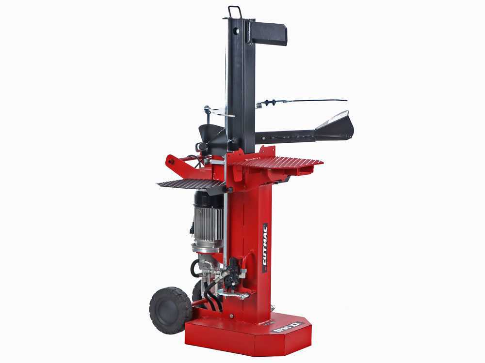 Docma SF80 Rapid 220 XX elektrische houtklover, 8 ton, verticaal, detail 5