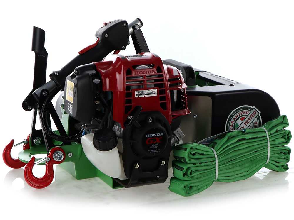 Docma VF15 auto-4 GX50 benzine lier, kabel 80 m Ø 5 mm, detail 5