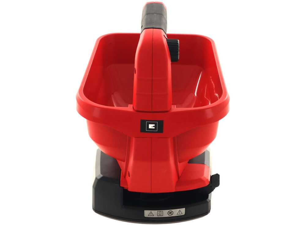 Accu strooier Einhell GE-US 18 Li, 18 V 2,5 Ah, 3,3 liter, detail 5
