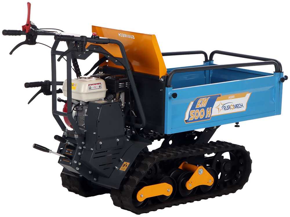 Rupsdumper laadvermogen 500 kg EuroMech EM500H-Agri, detail 5