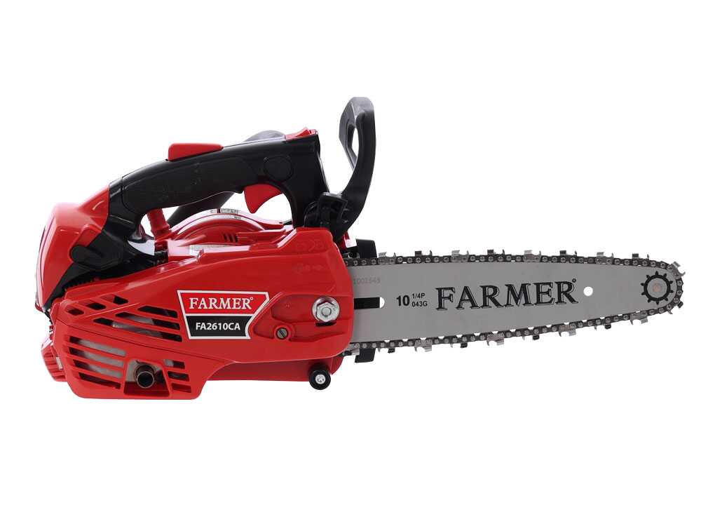 FARMER FA2610CA benzine kettingzaag voor snoeien, zwaard 25 cm, detail 5