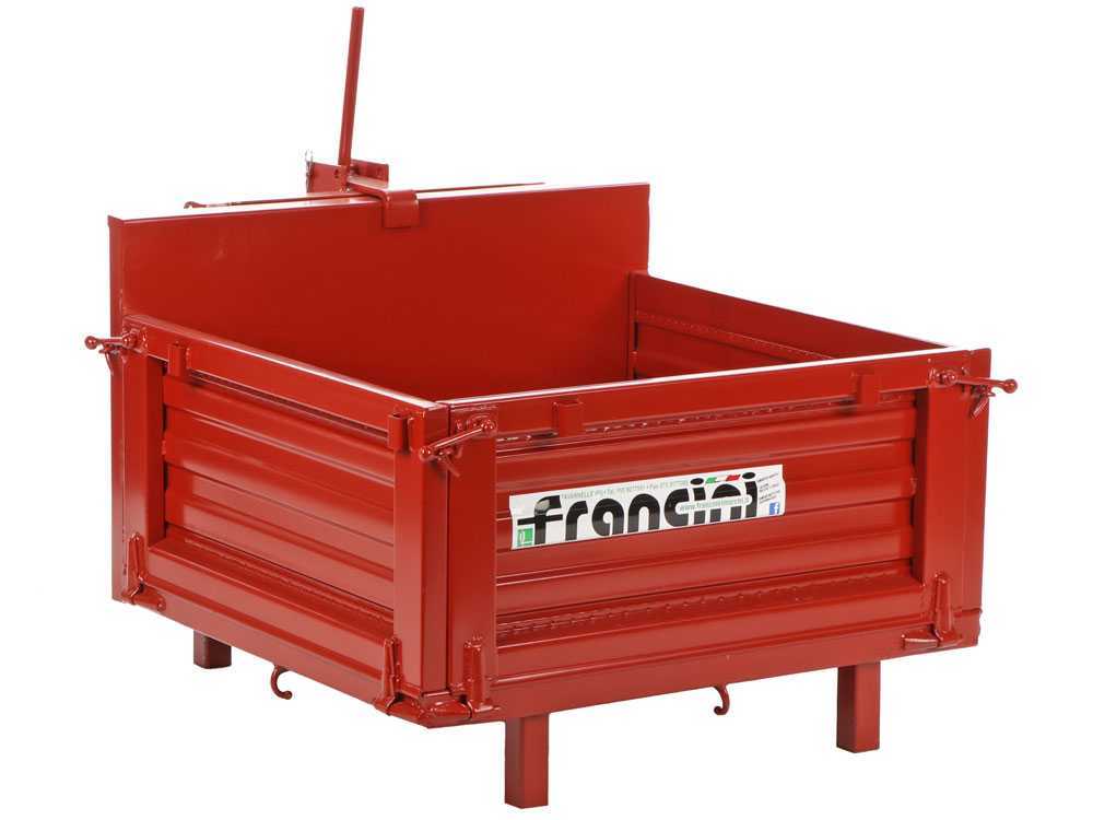 Francini P 100 transportbak voor de trekker, detail 5