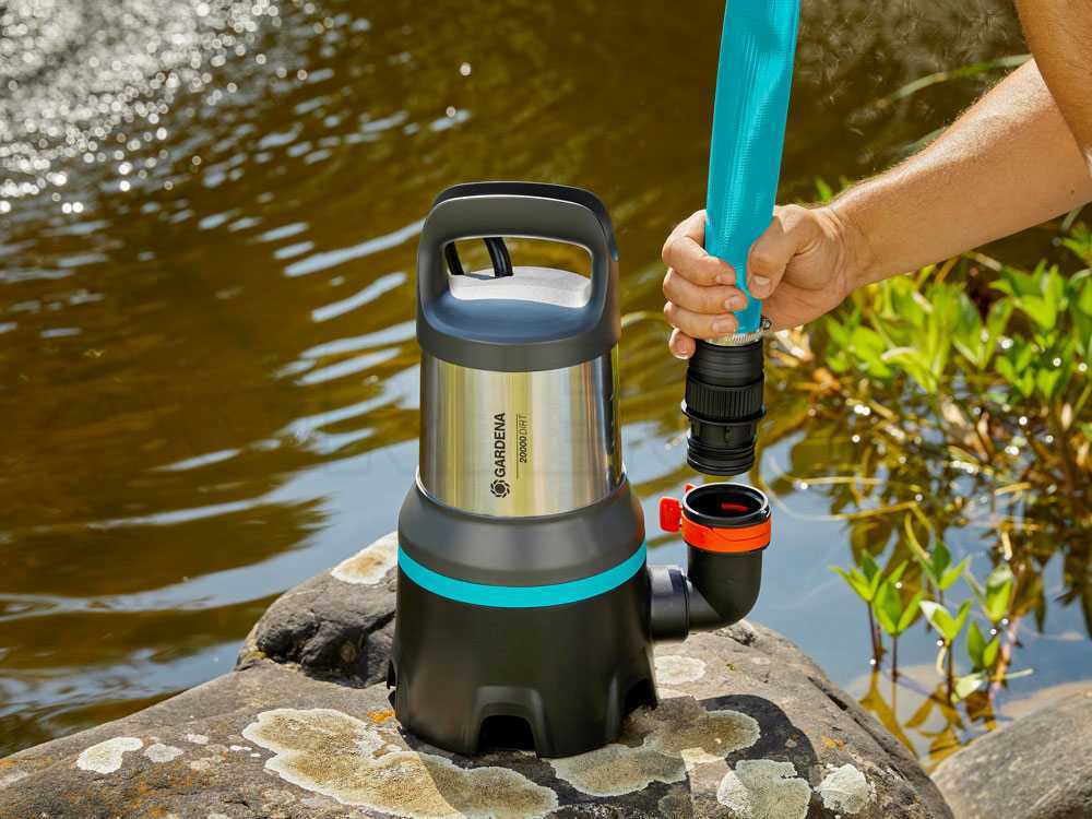 Gardena 20000 Aquasensor dompelpomp voor vuil water, detail 5