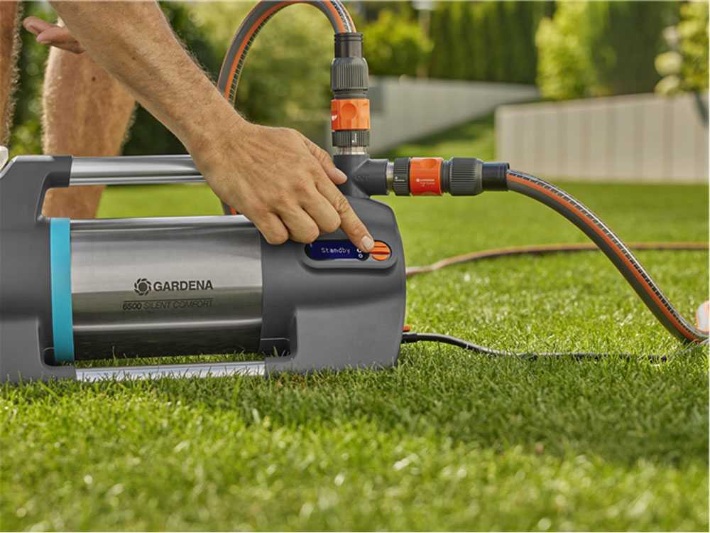 Gardena 6500 SilentComfort tuinpomp, detail 5