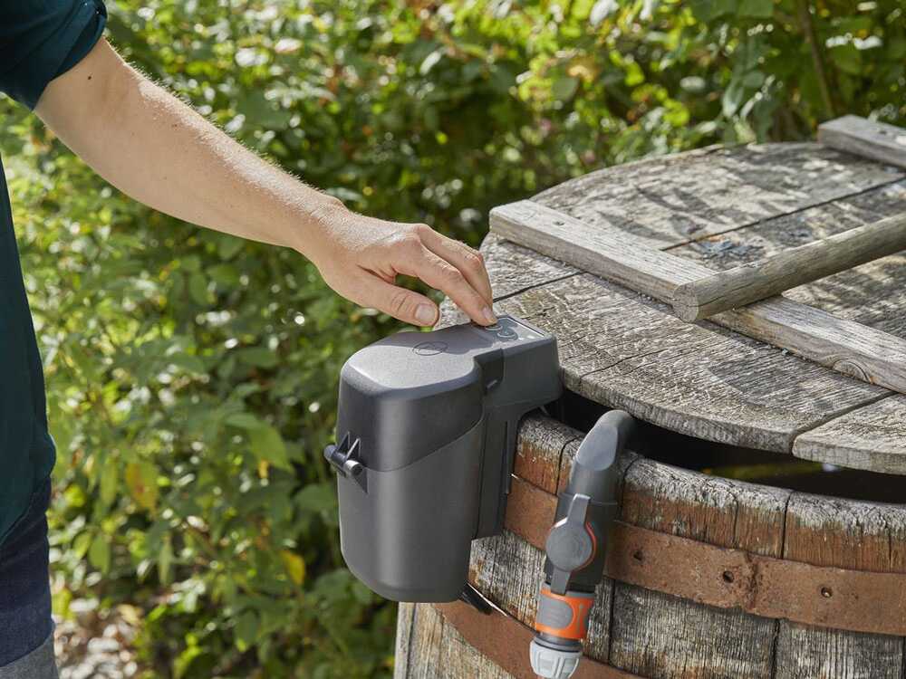 Gardena 2000/2 regentonpomp, 18 V 2,5 Ah, detail 5