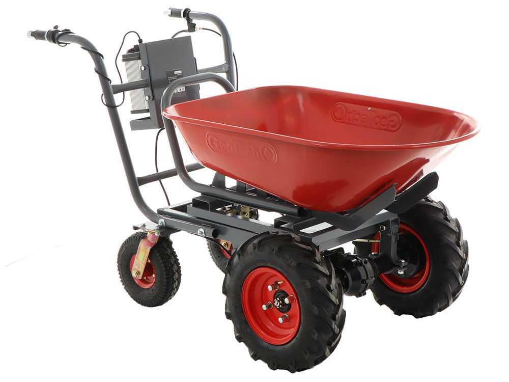 Accu motorkruiwagen laadvermogen 300 kg GeoTech CAR 300T-100, 40 V 6 Ah, detail 5