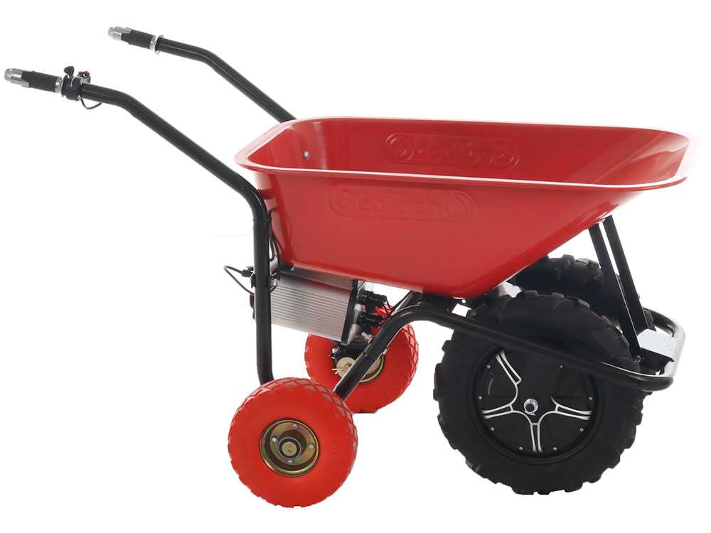 Accu motorkruiwagen laadvermogen 200 kg GeoTech CAR 300T-80, 40 V 6 Ah, detail 5