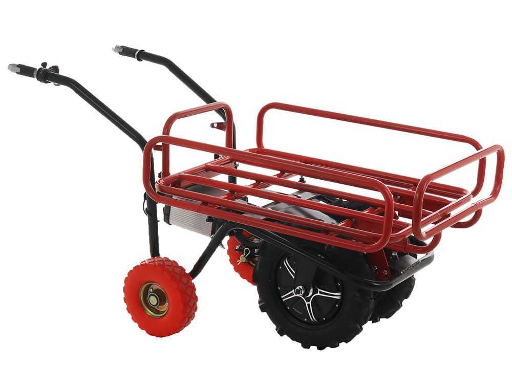 Accu motorkruiwagen laadvermogen 200 kg GeoTech CAR 300T-T, 40 V 6 Ah, detail 5