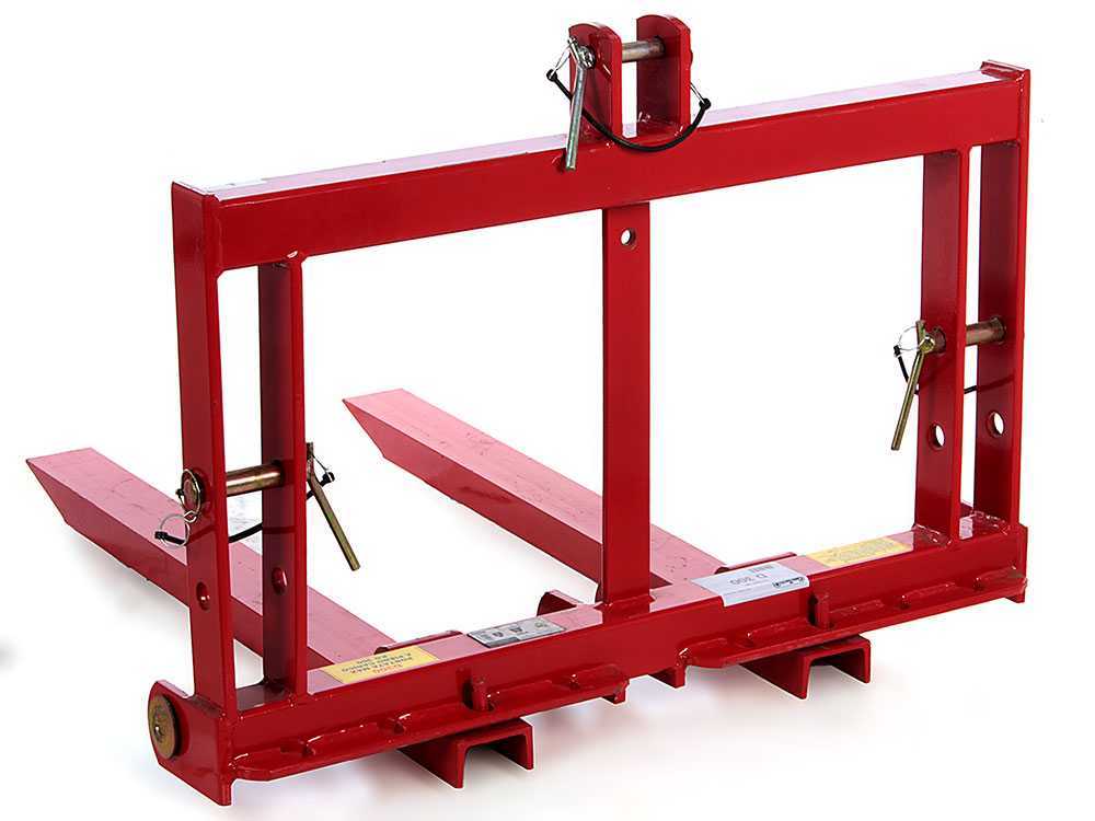 GeoTech D300 palletvork voor de trekker, 300 kg, detail 6