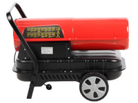 GeoTech DH 3000 diesel heteluchtkanon 30 kW, direct gestookt, detail 5