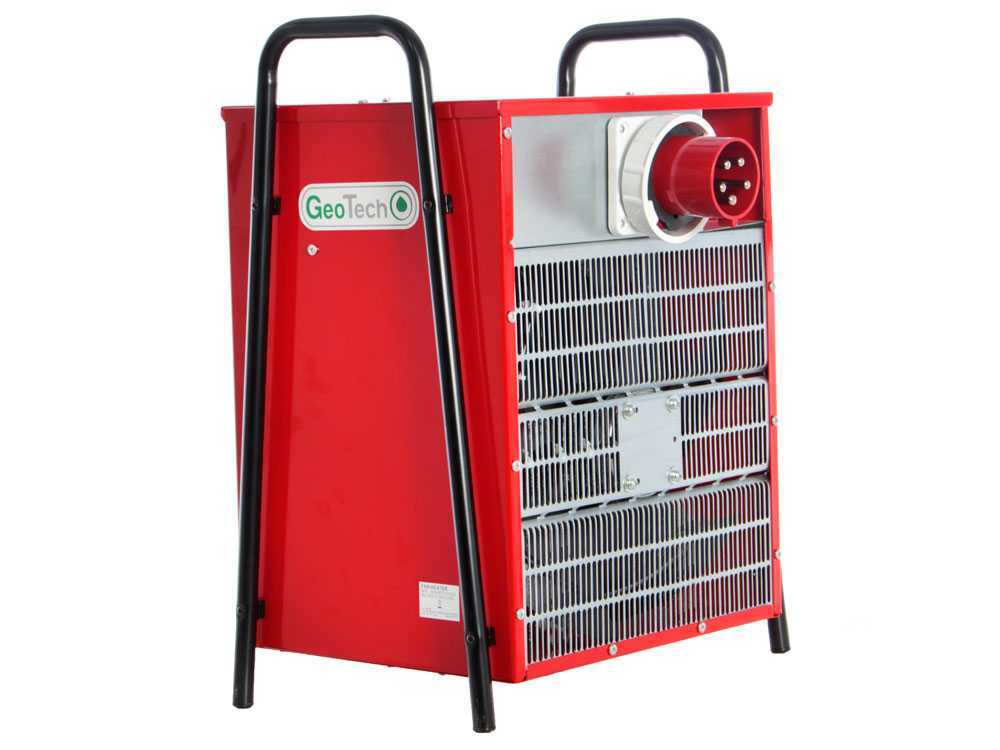 GeoTech EH 2200 T elektrische heteluchtkanon 22 kW, 400 V, detail 6