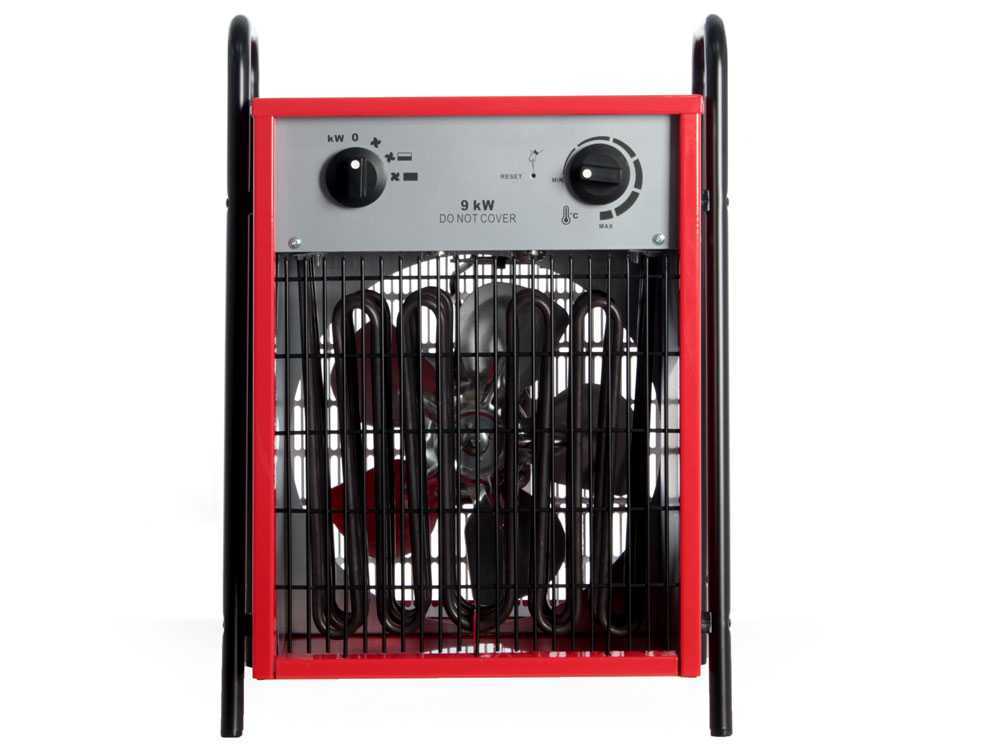 GeoTech EH 900 T elektrische heteluchtkanon 9 kW, 400 V, detail 6