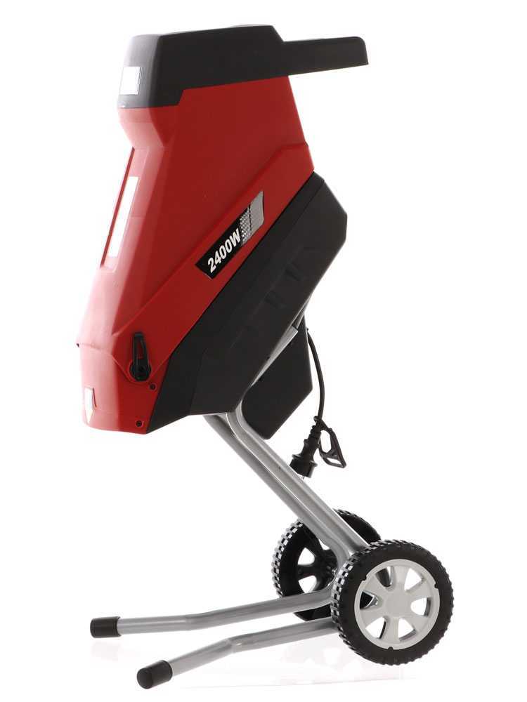 GeoTech ES 2450 Blades elektrische hakselaar, takken tot 45 mm, detail 6