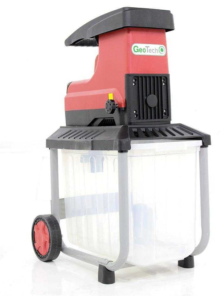 GeoTech ESB 2803 elektrische hakselaar, takken tot 45 mm, detail 6